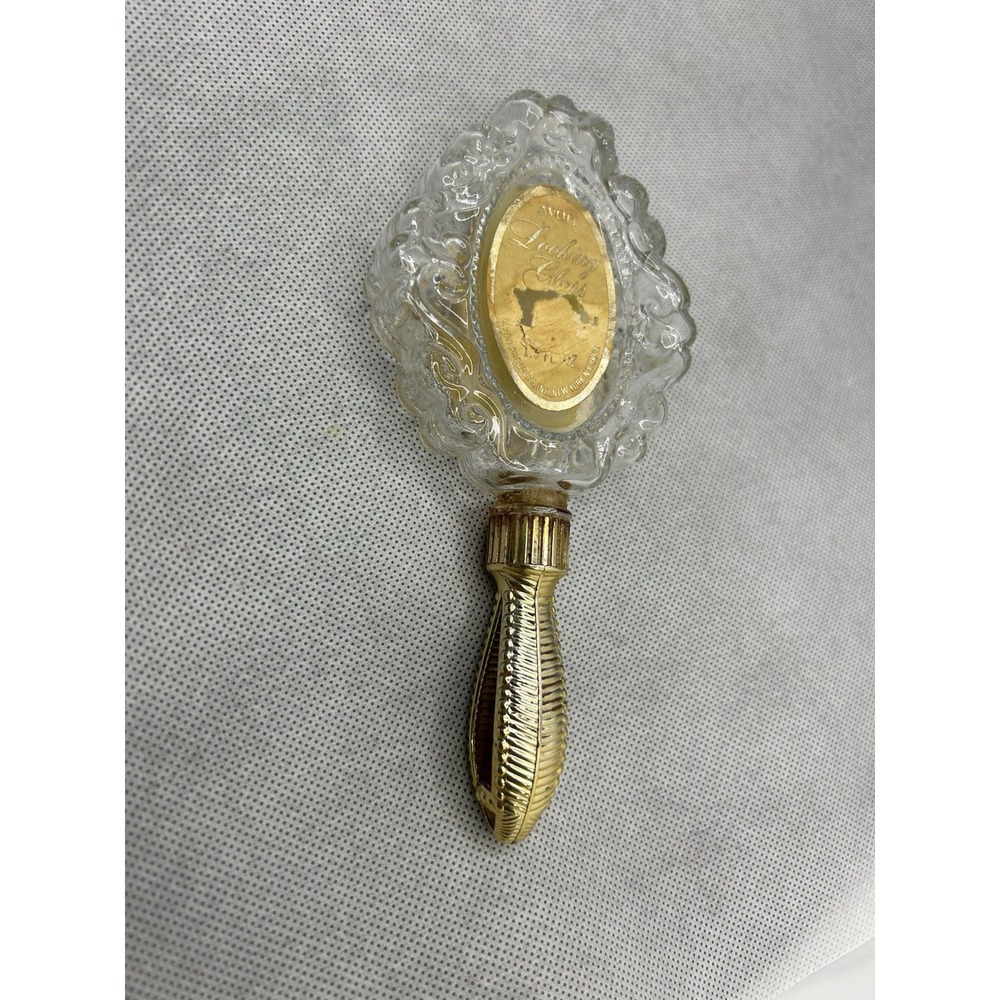 Vintage Avon Looking Glass Bird of Paradise Cologne Mirrored Empty Bottle‎